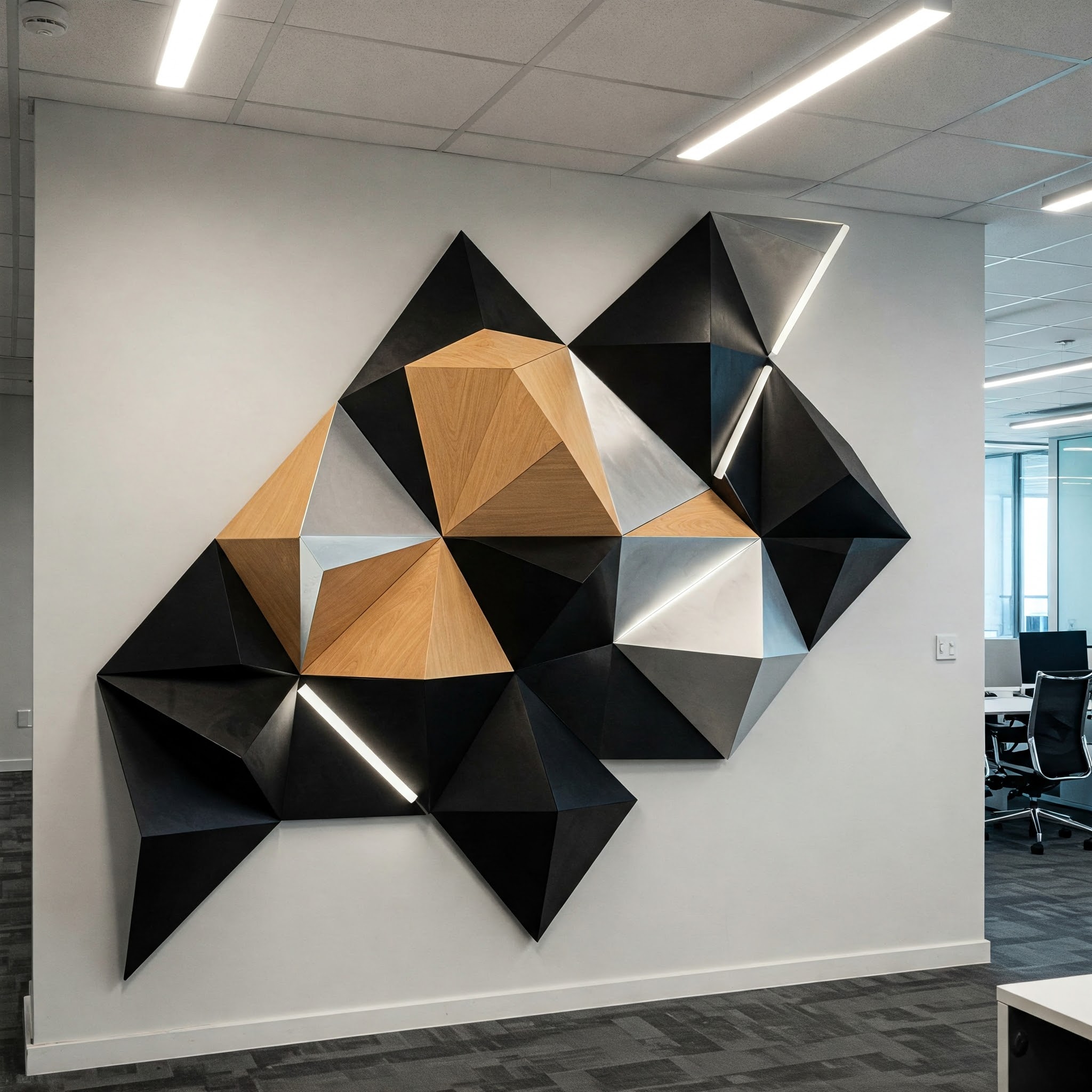 3D Modular Design Wall