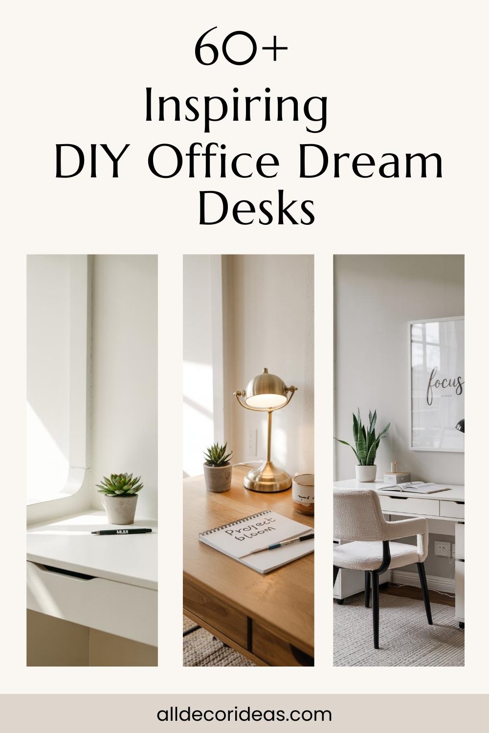 DIY Office Dream Desks