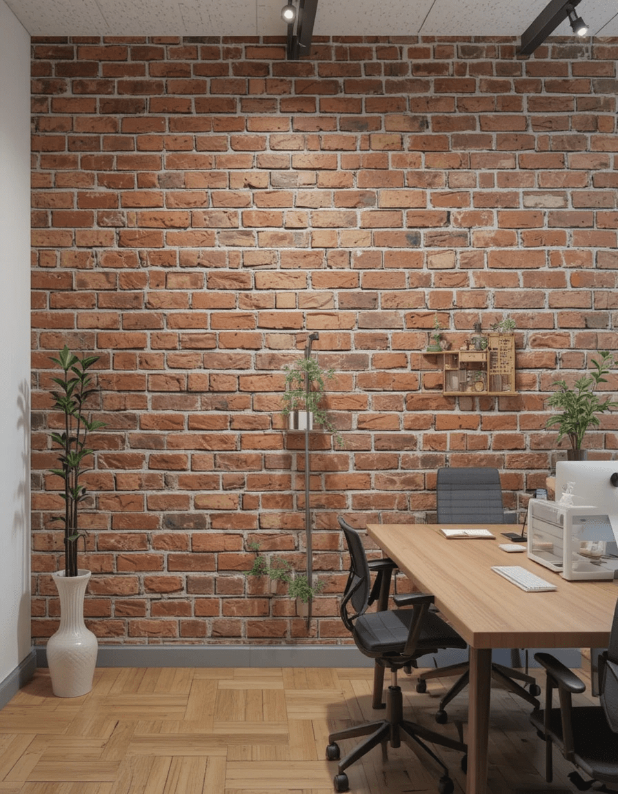 Faux Brick Wall Stickers-min