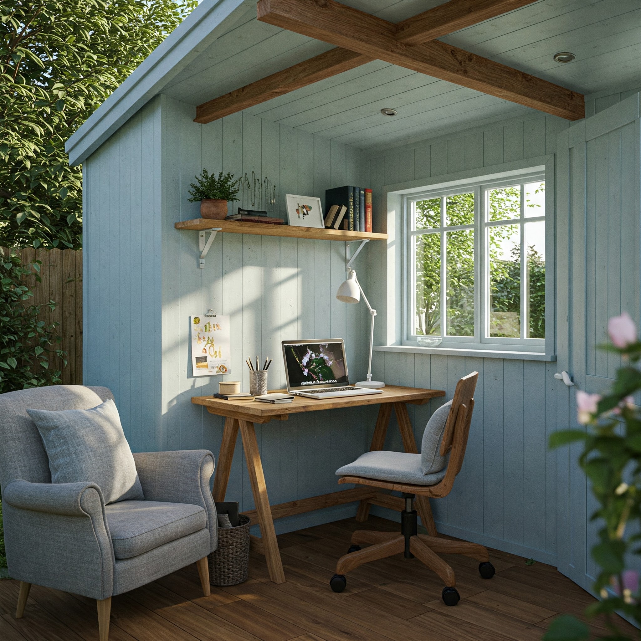 Garden Shed Office Desk