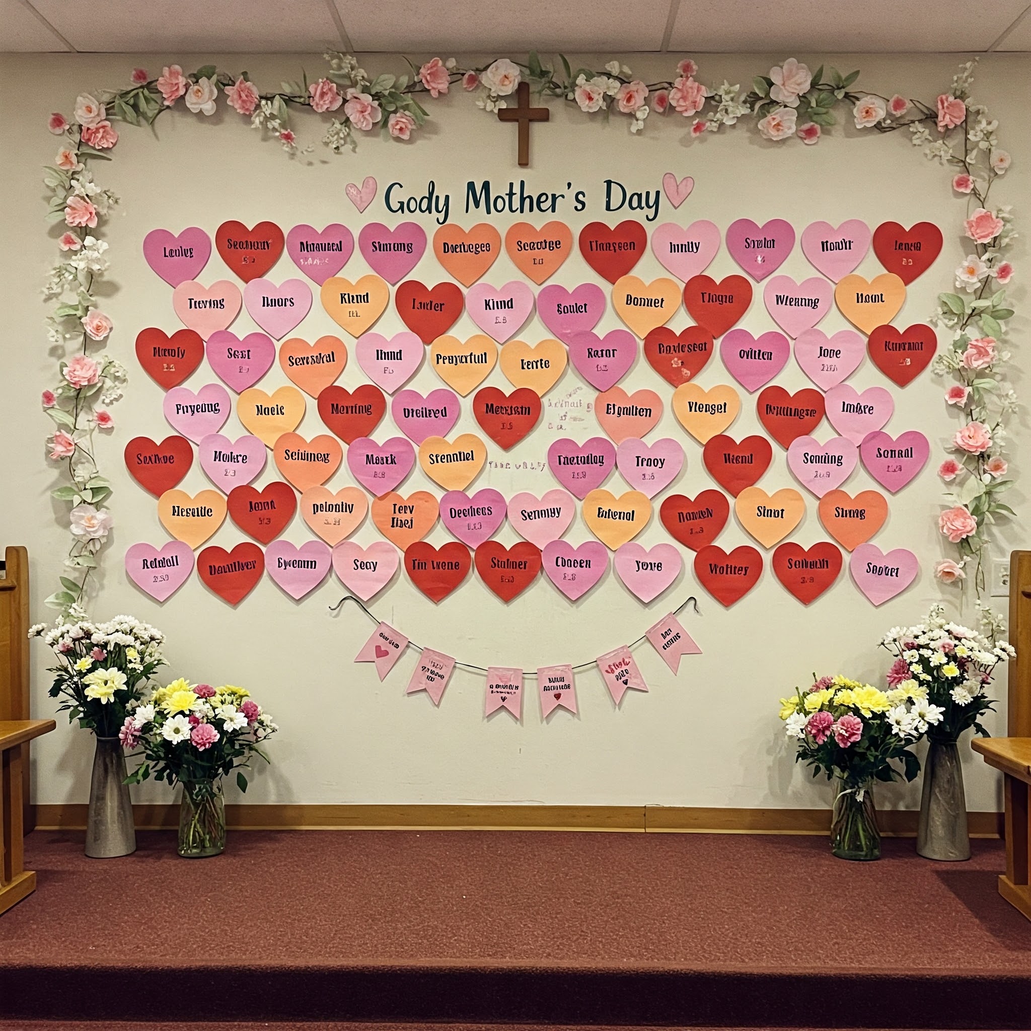 Heart-Shaped Wall Art