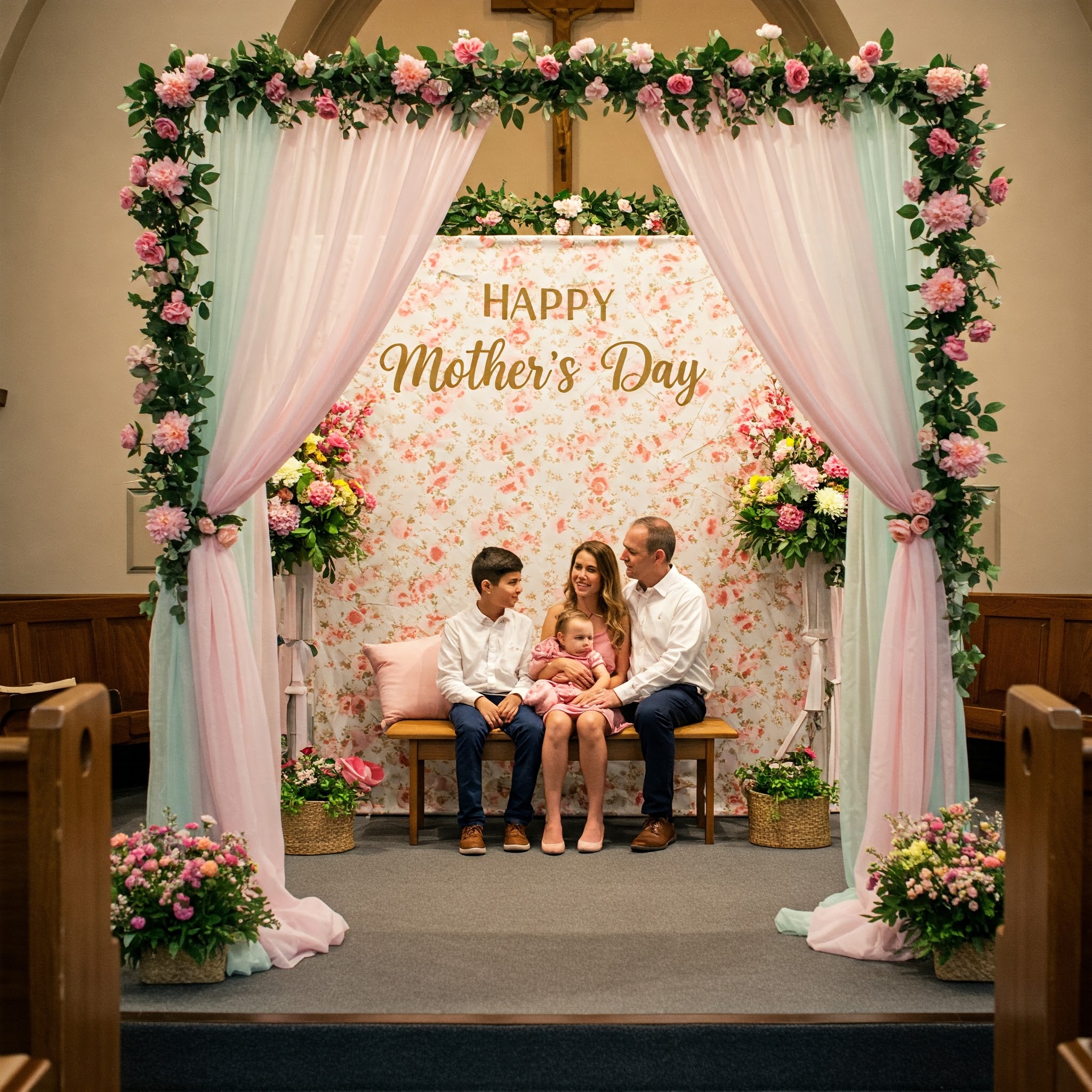 Mother's Day Photo Backdrop