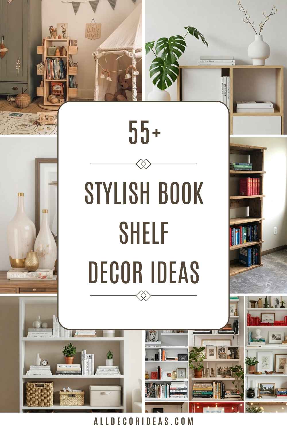 Stylish Book Shelf Decor Ideas
