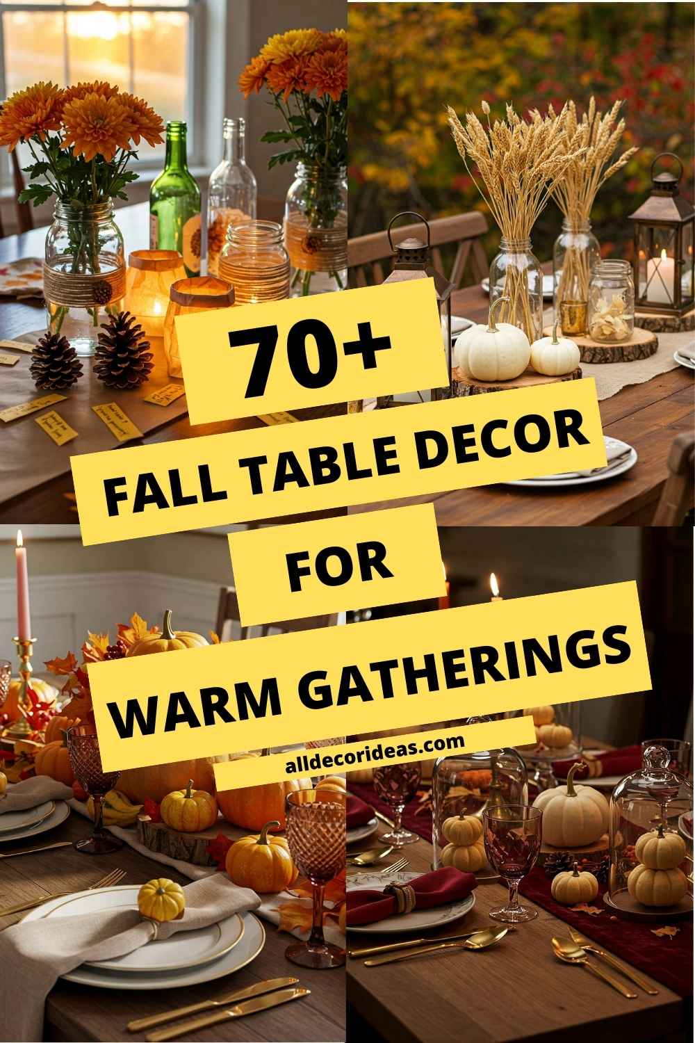 Fall Table Decor