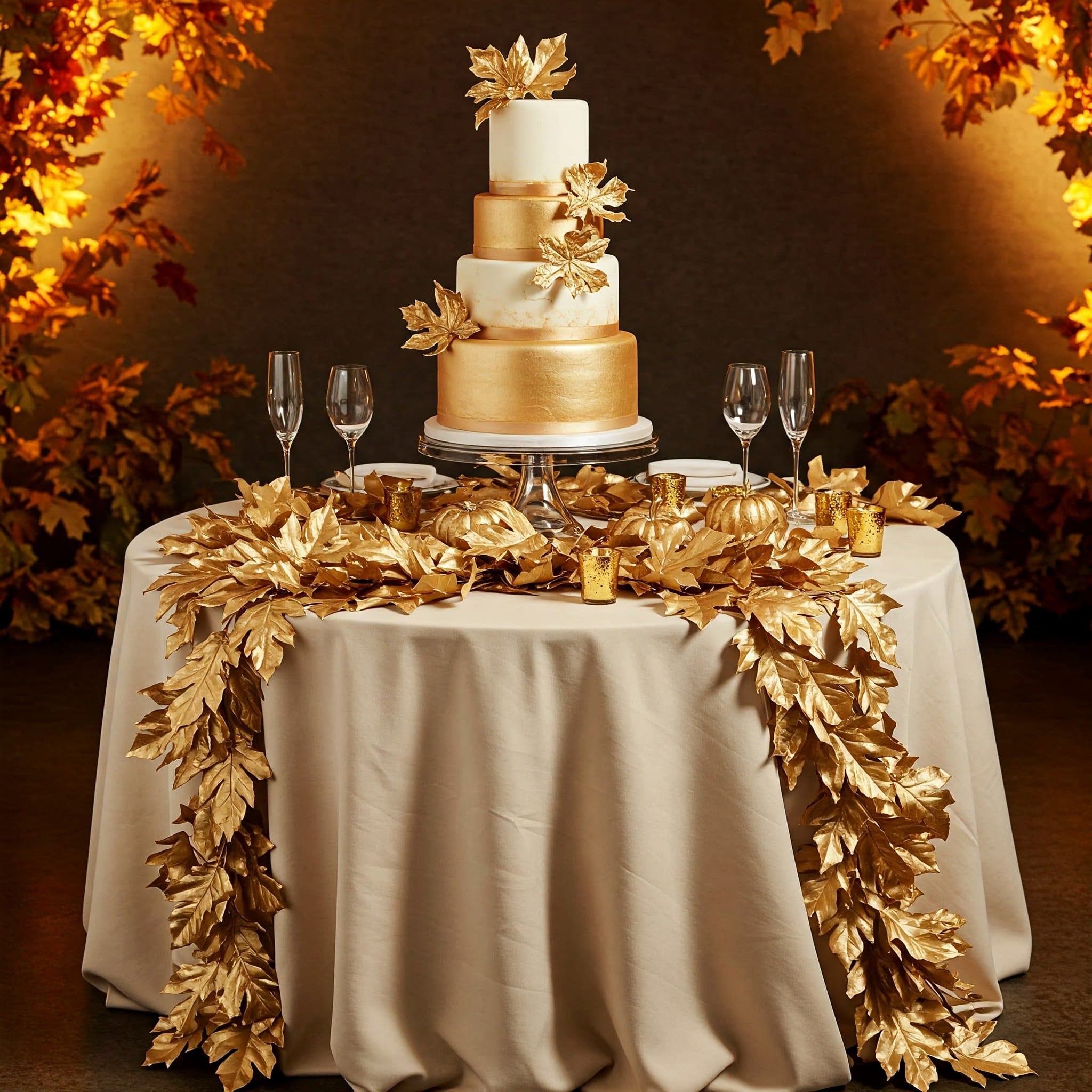 Gold Leaves