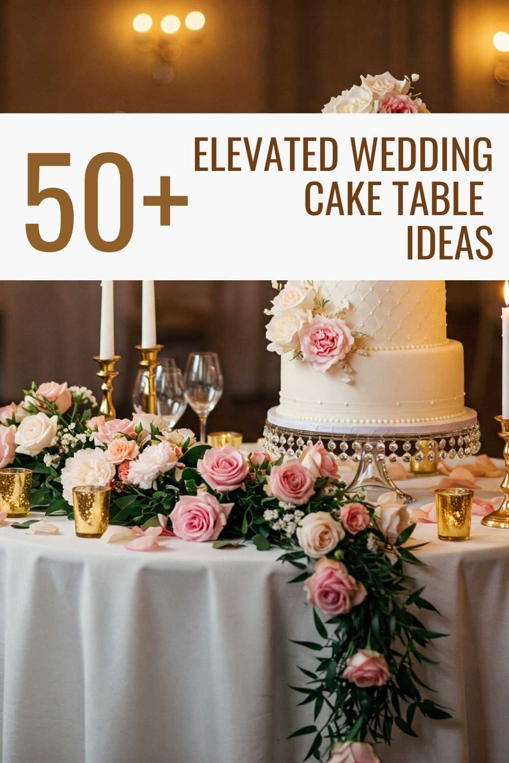 Wedding Cake table ideas