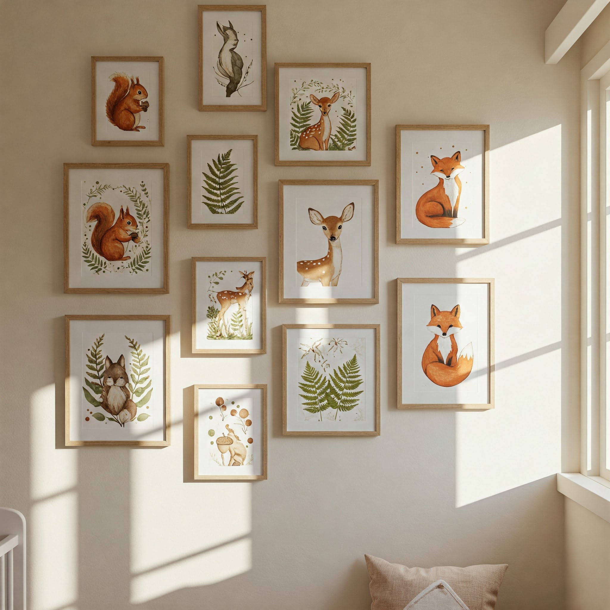 Woodland Animal Frames