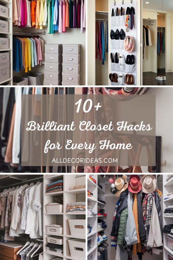 Brilliant Closet Hacks for Every Home