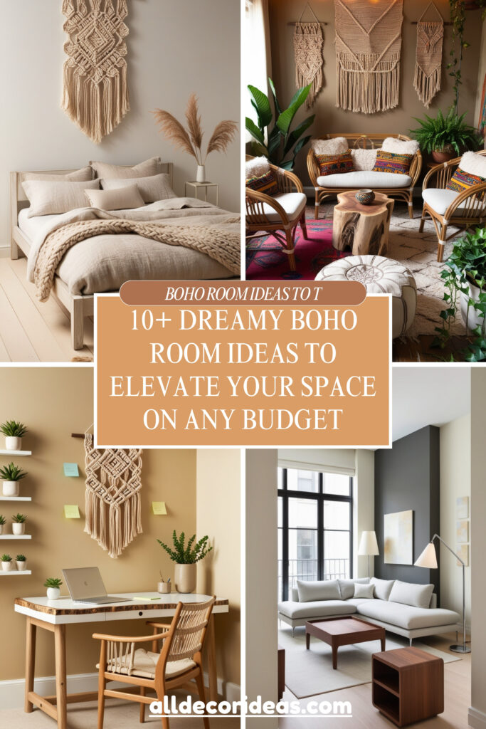 10+ Dreamy Boho Room Ideas to Elevate Your Space on Any Budget