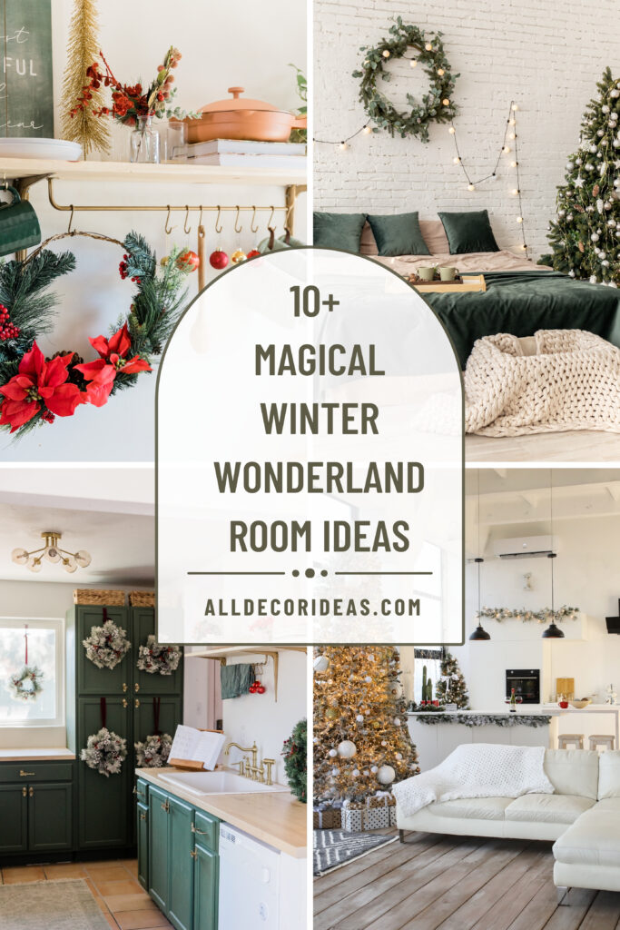 10+ Magical Winter Wonderland Room Ideas