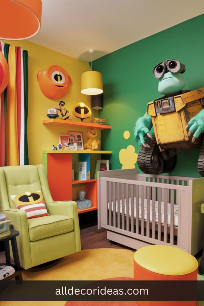 9. Pixar-Inspired Nursery
